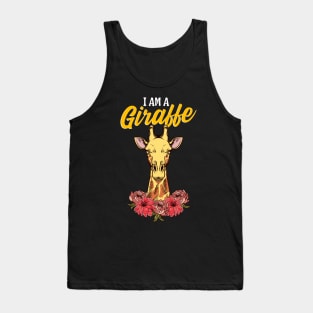 I'm A Giraffe Cute Baby Giraffe Adorable Animal Tank Top